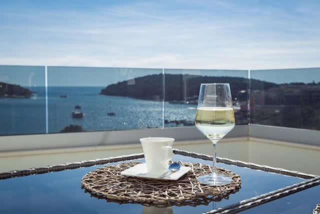 Luxury Apartment Anto With Sea View And Balcony Banjole Bagian luar foto